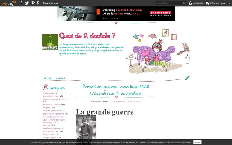 Première guerre mondiale 14/18 L'armistice 11 novembre - Quoi de 9, doctole ?